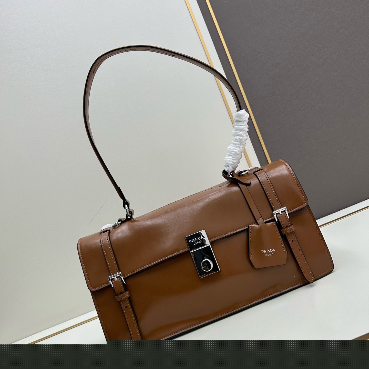Pra*a top handle bags